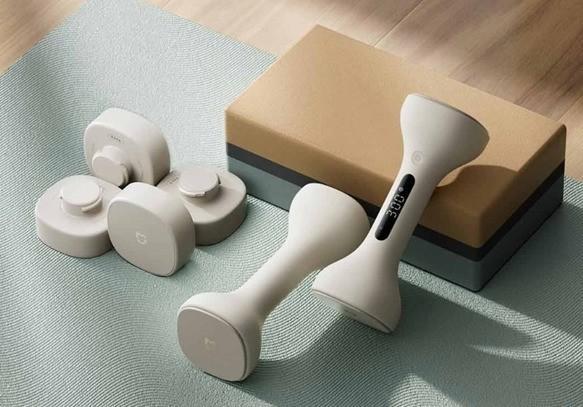 小米发布米家智能哑铃：高科技设计助力健康锻炼